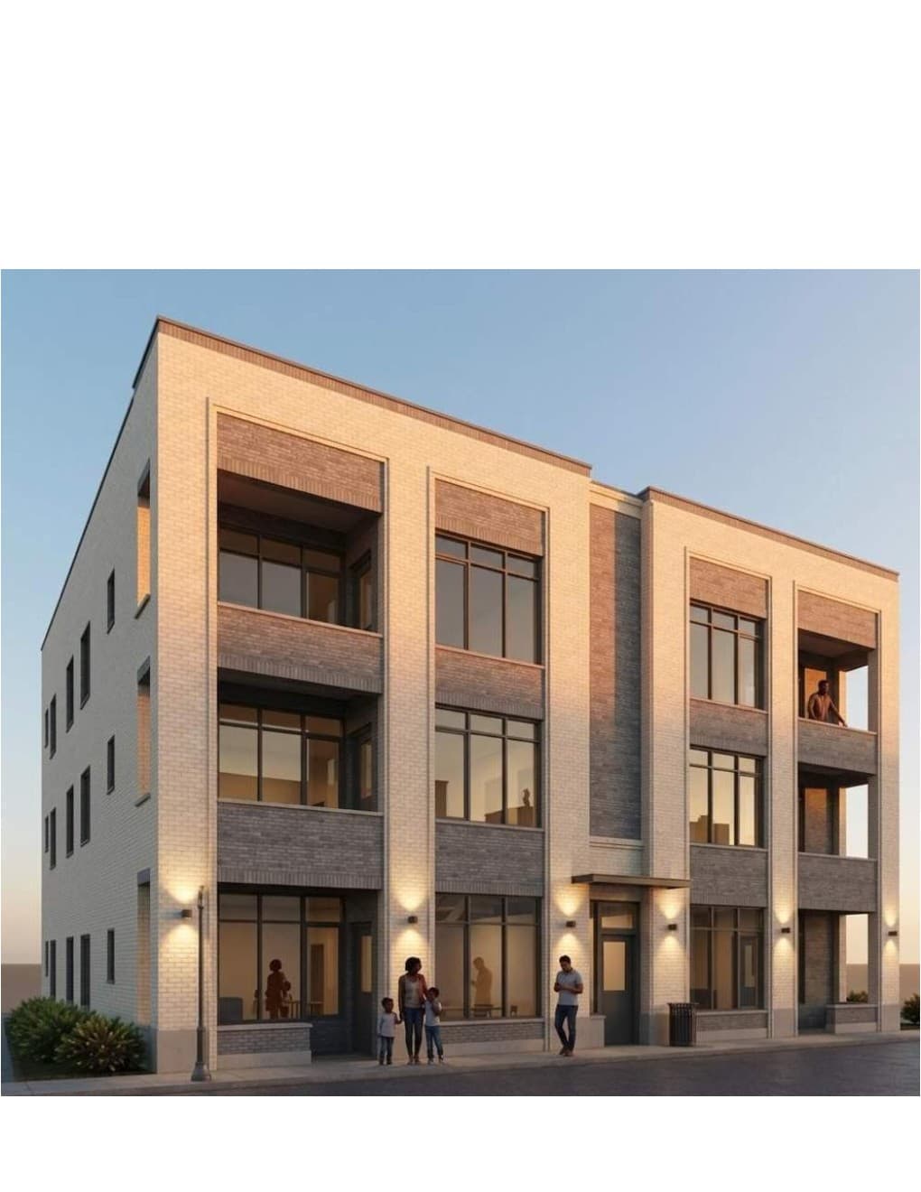 2841 W 5th Avenue — pre-development rendering, Chicago